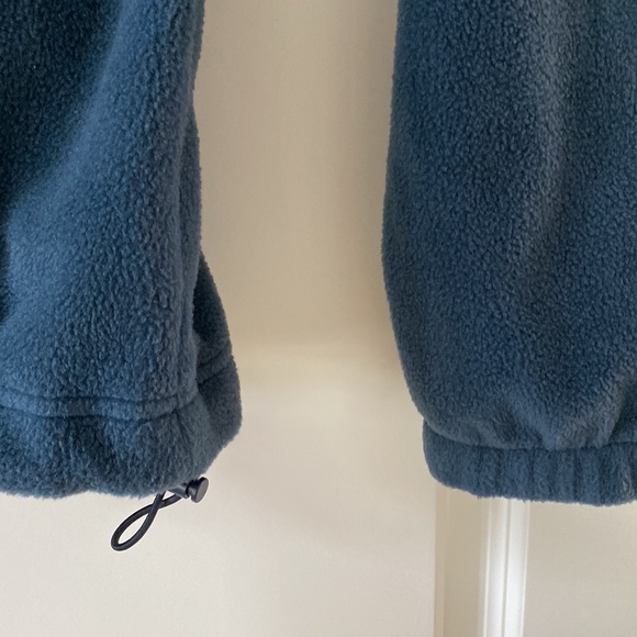 Columbia Blue Benton Springs Full Zip Fleece Jacket w Palm Tree & Moon logo - Picture 6 of 11